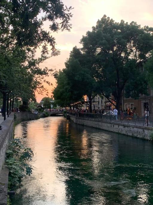 La Terrasse Du Pont Jullian Charme Et Calme Dans Le Coeur Historique LʼIsle-sur-la-Sorgue Exterior foto